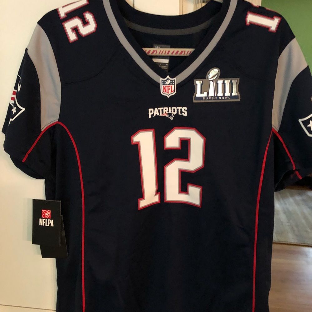 N.E. Patriots Field Jersey-Womans